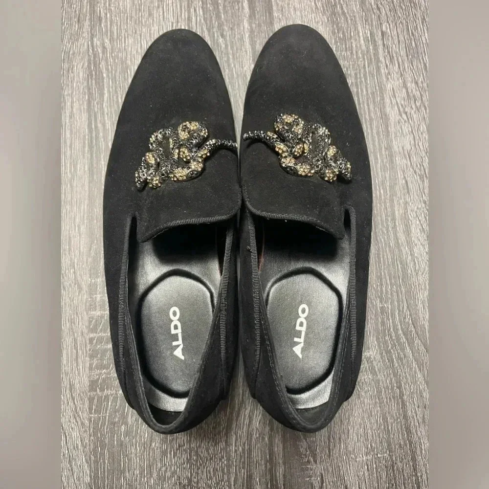 Aldo Gomard Venetian Loafer in Black